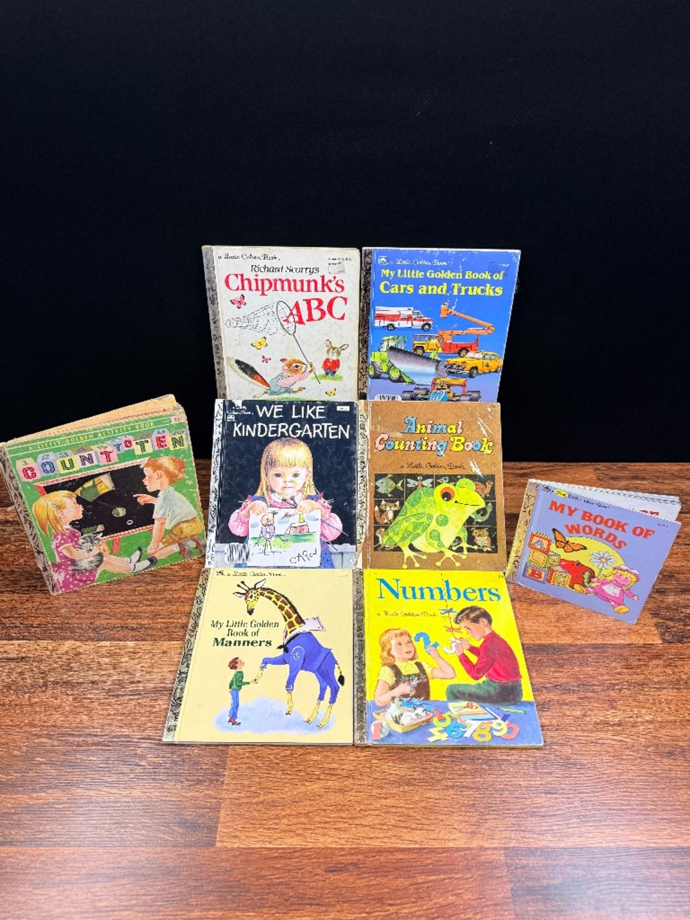 WESTERN PUBLISHING COMPANY A Little Golden Book Lot (8 Books)